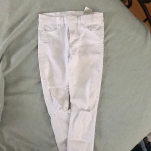 Girls H&M distressed skinny jeans US size 9-10